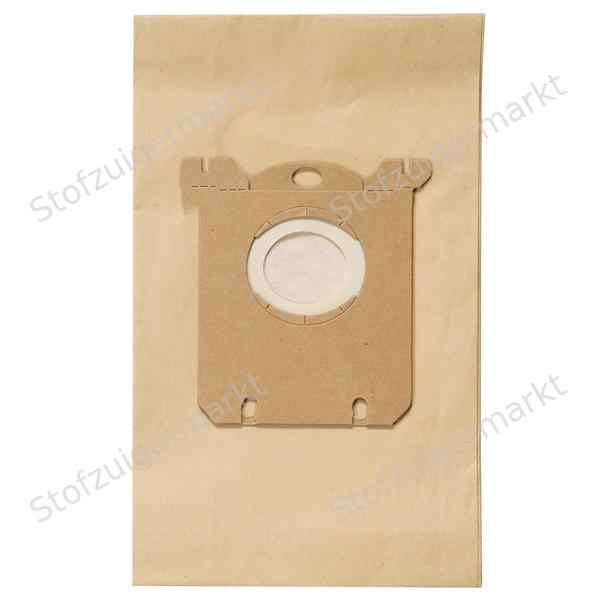 Papieren - staubsaugerbeutel - Philips, Electrolux, Aeg - polybeutel