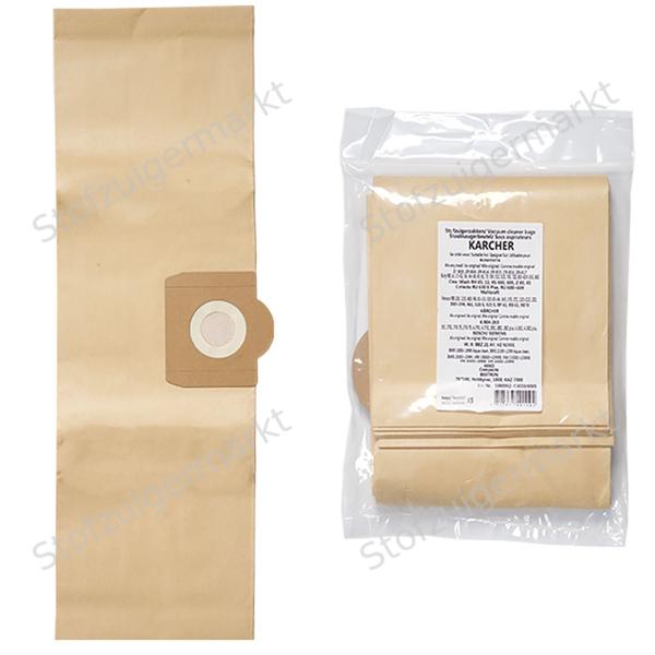 Papieren - staubsaugerbeutel - Rowenta, Kärcher - polybeutel