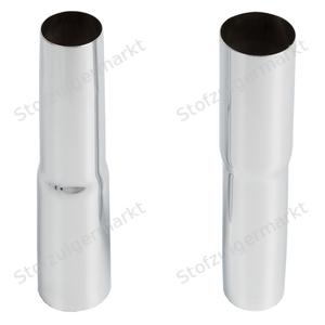 Rohr - adapter - 32/35mm 14cm - chrom